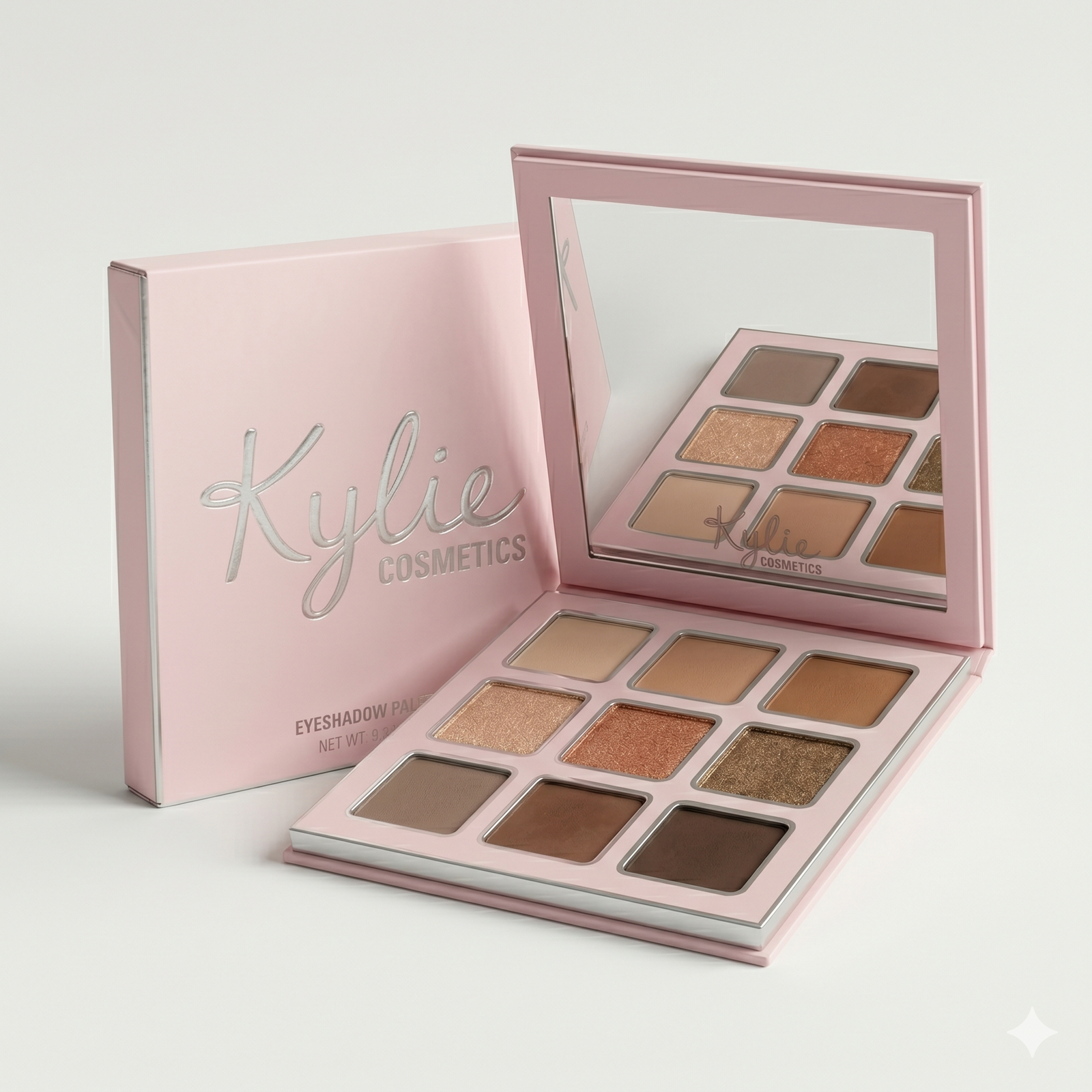 Kylie Cosmetics 9-Pan Eyeshadow Palette - Neutral & Bronze Tones - Image 2