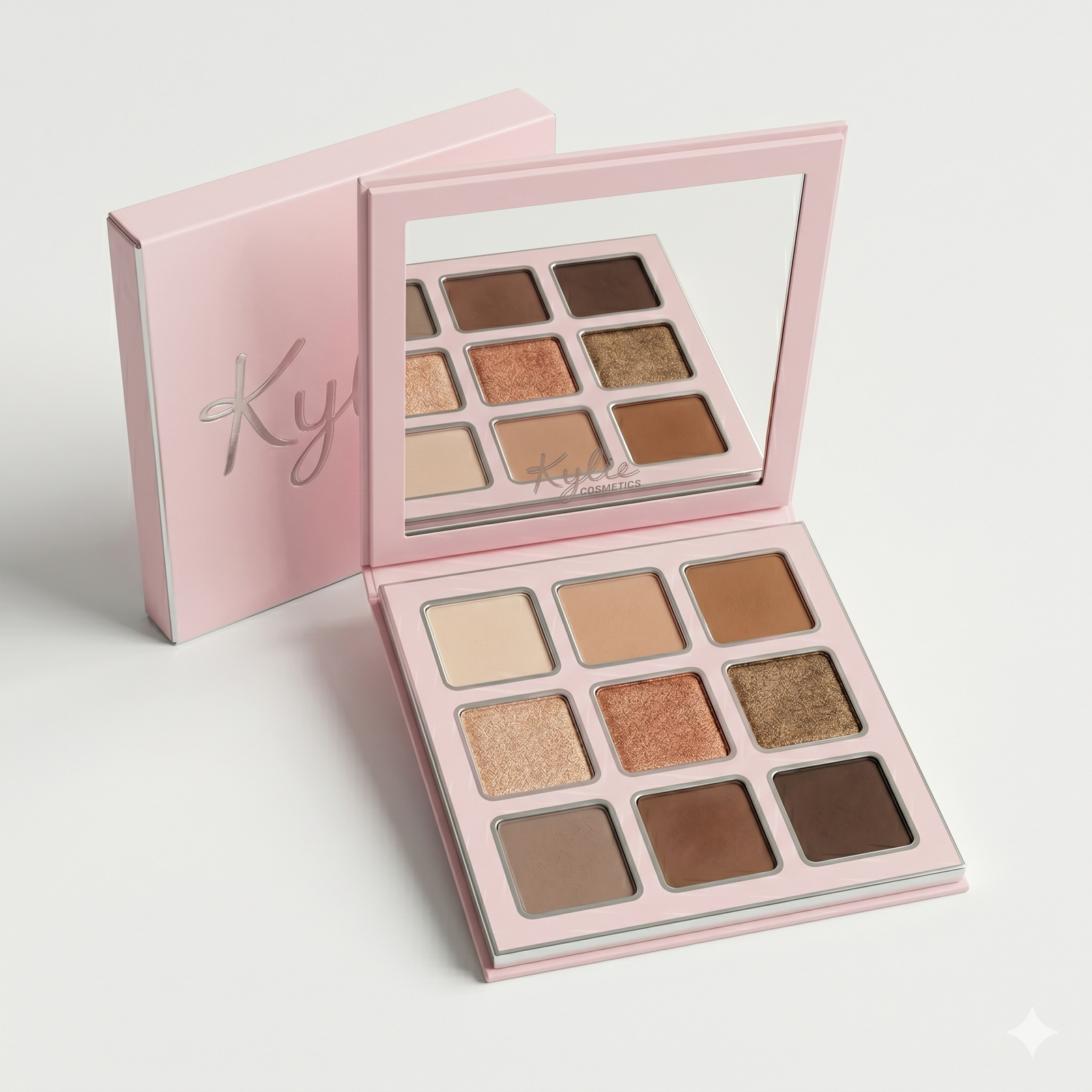 Kylie Cosmetics 9-Pan Eyeshadow Palette - Neutral & Bronze Tones - Image 3